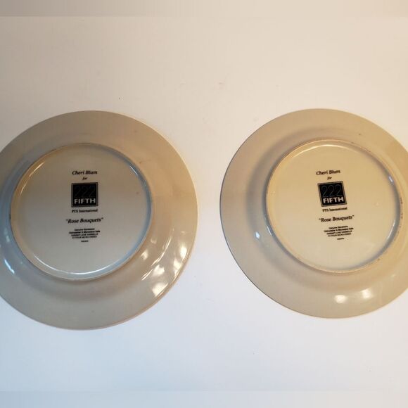 222 Fifth Replacement Salad Plates - Picture 5 of 7